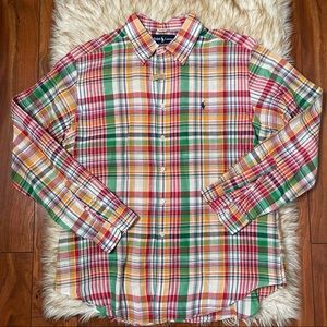 Ralph Lauren linen plaid shirt